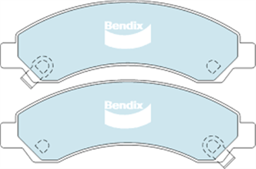 Bendix DISC PAD FR GREAT WALL V2 X2 09