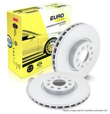 EURO-LINE BRAKE DISC ROTOR PAIR BDR14930EL