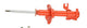 AGX-NISSAN 200SX FRONT GAS SHOCK STRUT ABSORBER 733009