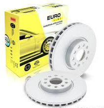 EURO-LINE BRAKE DISC ROTOR PAIR BDR19770EL