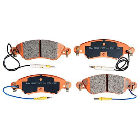 RDA BRAKES RDA GP Max General Purpose Low Metallic Brake Pad Set RDB2125