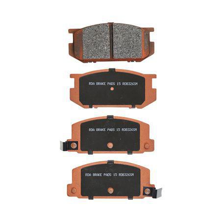 RDA BRAKES RDA GP Max General Purpose Low Metallic Brake Pad Set RDB326