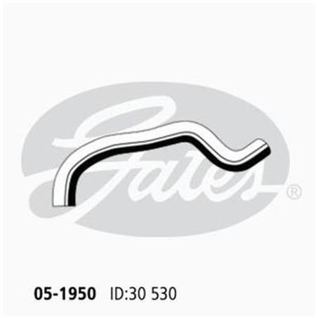 Gates Radiator Hose Upper 05-1950