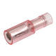 Narva Crimp Terminal Female Bullet Red Insulated 4.3mm - 10 Pce