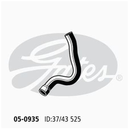 GATES RADIATOR HOSE LOWER 05-0935