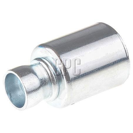 OEX Steel Fitting # 10 Weld On - Beadlock Step Up #12 Straight