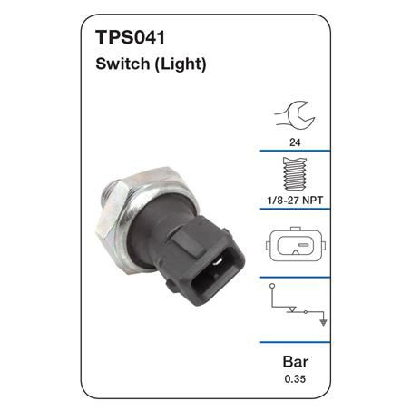 TRIDON OIL PRESSURE SWITCH (LIGHT)