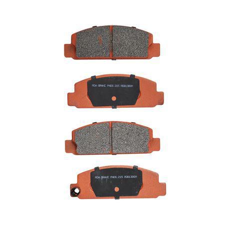 RDA BRAKES RDA GP Max General Purpose Low Metallic Brake Pad Set RDB138