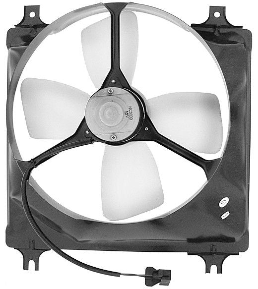 JAYAIR FAN RADIATOR FORD FESTIVA 1.3L MAZDA 121 M/T 88-93 EF1100