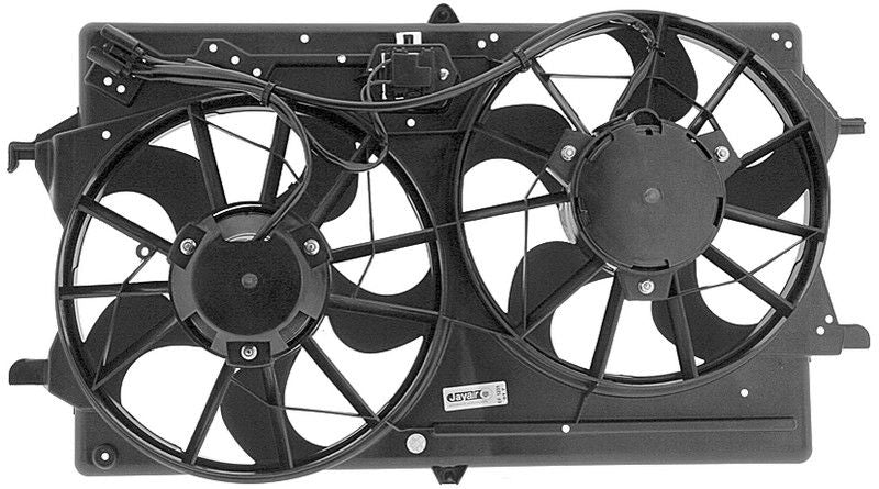 JAYAIR FAN ASSY DUAL FORD FOCUS 1.8L 2.0L 9/02-4/05 EF1231