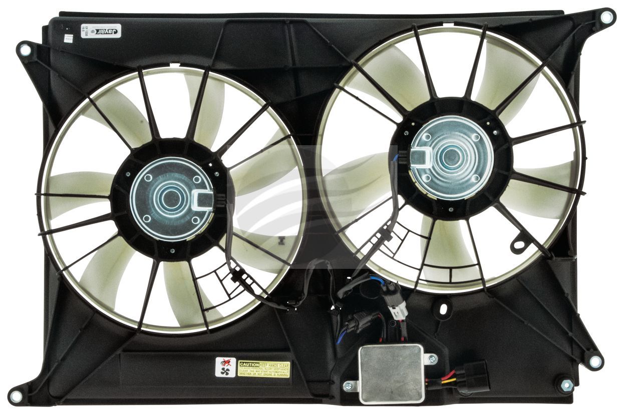 JAYAIR FAN ASSY DUAL SUBARU TRIBECA 3.6LT 06- INC CONTROL MODULE EF1335