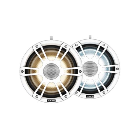 FUSION ELECTRONICS FUSION SIGNATURE SERIES 3I 8.8" WAKE TOWER SPEAKERS WHITE SG-FLT883SPW, 010-02773-50