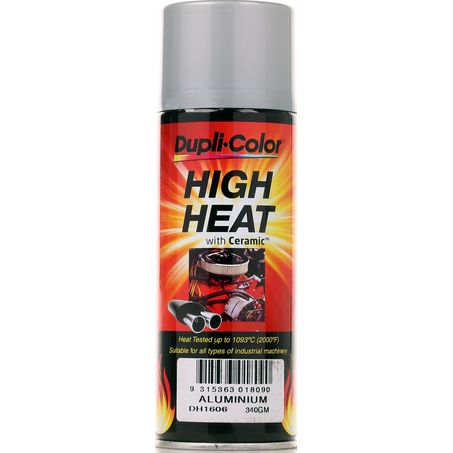 Dupli-Color Automotive High Heat Ceramic Aluminium Spray Paint 340g - DH1606