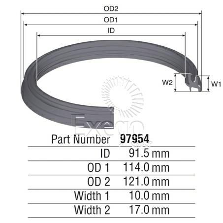 Kelpro Oil Seal 97954