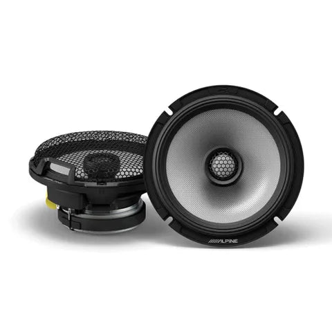 Alpine Type R R2-Series 6.5" Coaxial Car Speaker | 100W RMS 2-Way Component-Grade Sound