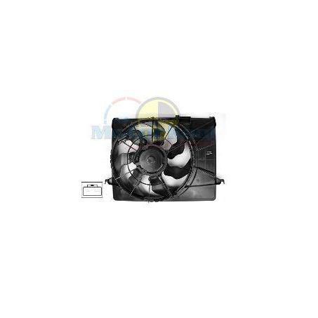 ALL CRASH Radiator Fan Assembly HTG-34100