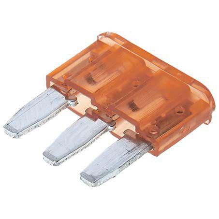 OEX Micro 3 Blade Fuse 7.5A Brown 10 Pce