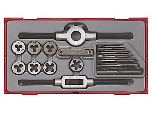 TENG TOOLS 17PC TAP & DIE SET METRIC