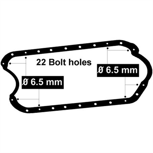 PERMASEAL Engine Oil Pan Gasket HC403