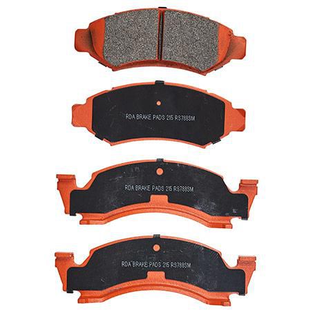 RDA BRAKES RDA GP Max General Purpose Low Metallic Brake Pad Set RDBS788