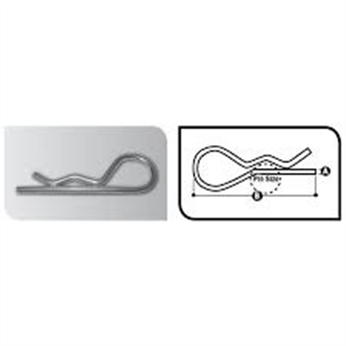CM TRAILER PARTS GRIP CLIP - 2MM
