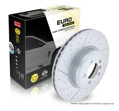 EURO-LINE HC BRAKE DISC ROTOR PAIR BDR8520ELH