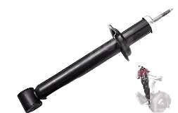 SUITS TOYOTA HIACE 2008/1995 REAR TWIN GAS SHOCK STRUT ABSORBER 344260