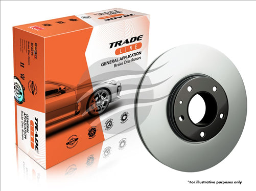 TRADE LINE BRAKE DISC ROTOR REAR BDR20270TL