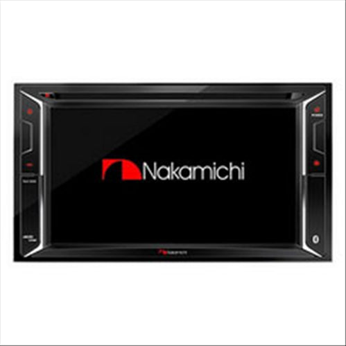 NAKAMICHI DOUBLE DIN 6.2"" AM/FM/CD/DVD/MP3/3.5MM AUX/USB/SD/IPOD/BLUETOOTH