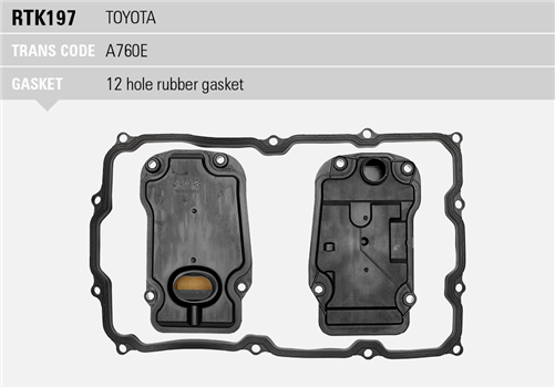 RYCO TRANS KIT - LEX/TOY A760E 07> RTK197