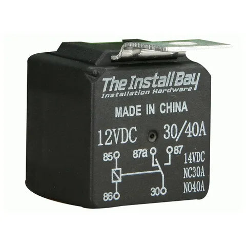 SPDT 12V 30/40 Amp Automotive Relay (Single Unit)