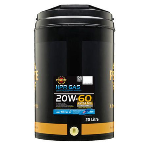 Penrite HPR Gas Mineral Engine Oil 20W-60 20 Litre