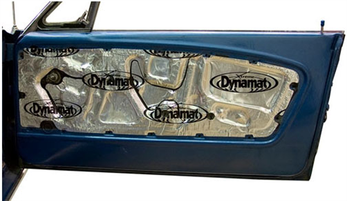 DYNAMAT PRE CUT KIT MUSTANG 1964-66 DOOR KIT