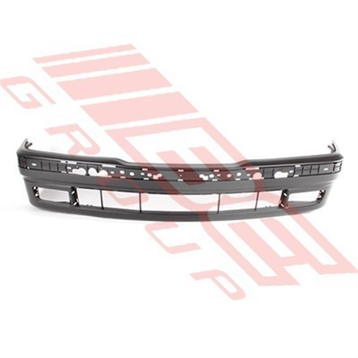 FRONT BUMPER - W/FOG LAMP HOLE - PRIMED GREY - BMW 3'S E36 2DR/4DR 199