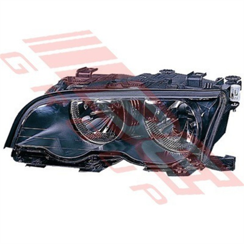 HEADLAMP - L/H - BMW 3'S E46 2D 2001- F/L