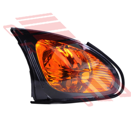 CORNER LAMP - R/H - BLACK SURROUND - AMBER - BMW 3'S E46 4D 2001