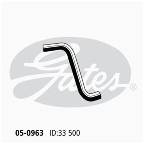 GATES RADIATOR HOSE UPPER 05-0963