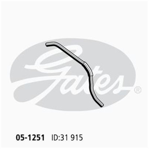 GATES RADIATOR HOSE LOWER 05-1251