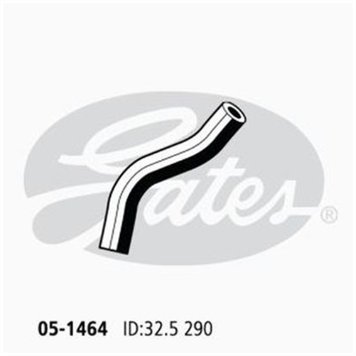 GATES RADIATOR HOSE UPPER 05-1464