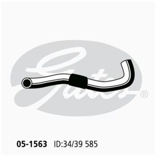 GATES RADIATOR HOSE LOWER 05-1563