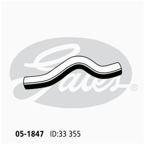 GATES RADIATOR HOSE UPPER 05-1847