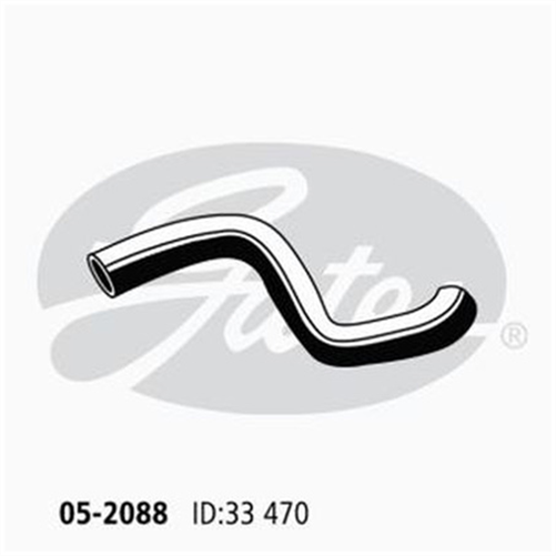 GATES RADIATOR HOSE UPPER 05-2088