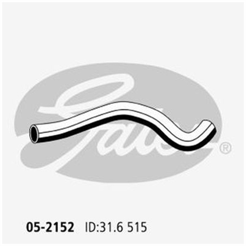 GATES RADIATOR HOSE LOWER 05-2152