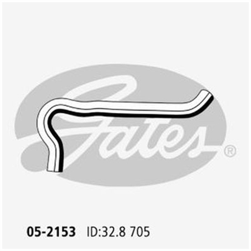 GATES RADIATOR HOSE UPPER 05-2153