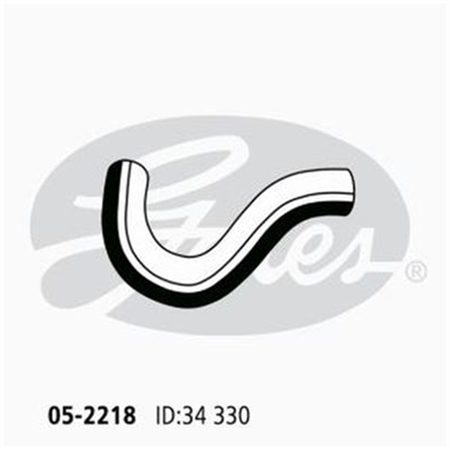 GATES RADIATOR HOSE UPPER 05-2218