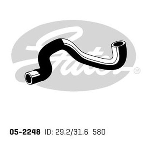 GATES RADIATOR HOSE UPPER 05-2248