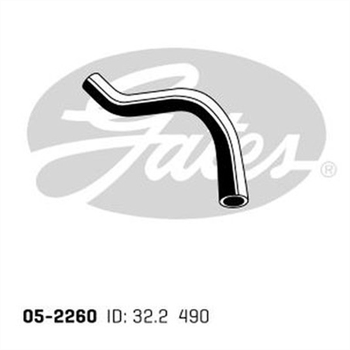 GATES RADIATOR HOSE UPPER 05-2260