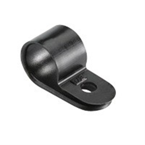 P Clip 15.9mm Plastic 100Pce