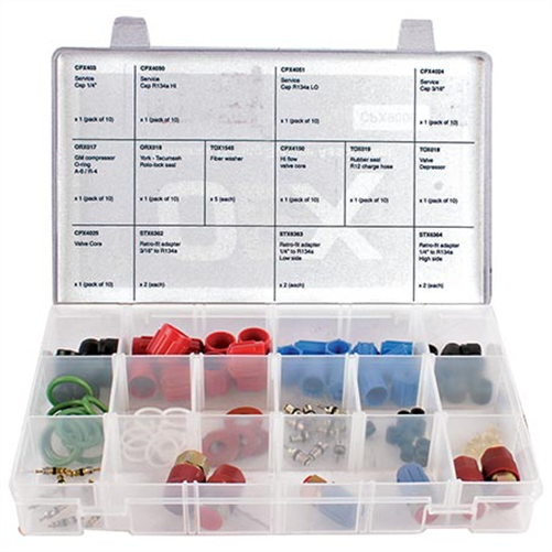 Service Valves & Caps Assortment Kit