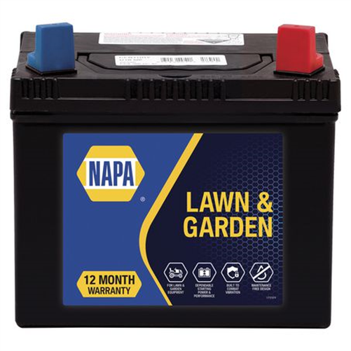 NAPA Lawn & Garden Battery 197L x 132W x 155Hmm 330CCA 12V